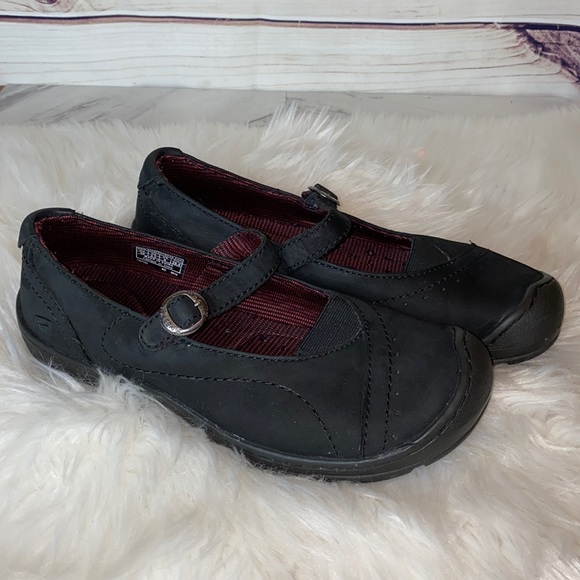 Keen Shoes - Keen Black Leather Mary Jane Shoes 8.5
